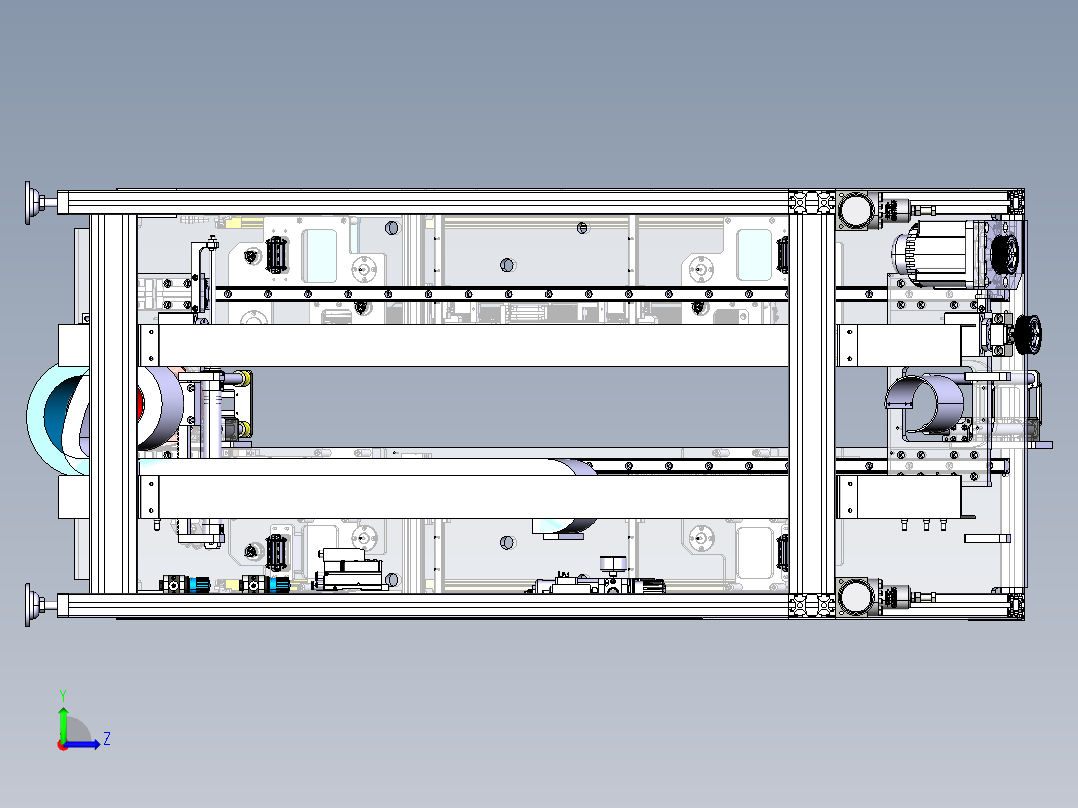 迈腾天窗生产线FB14095-25左视图