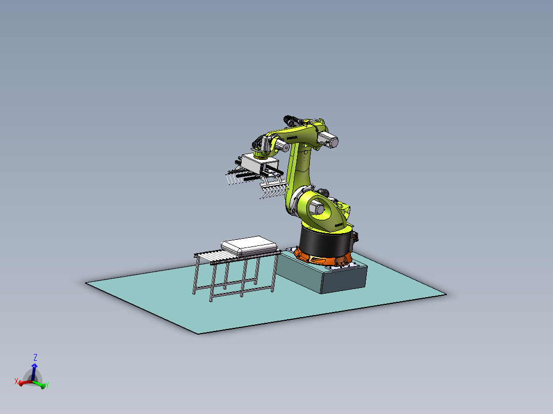 自动码垛机器人手爪