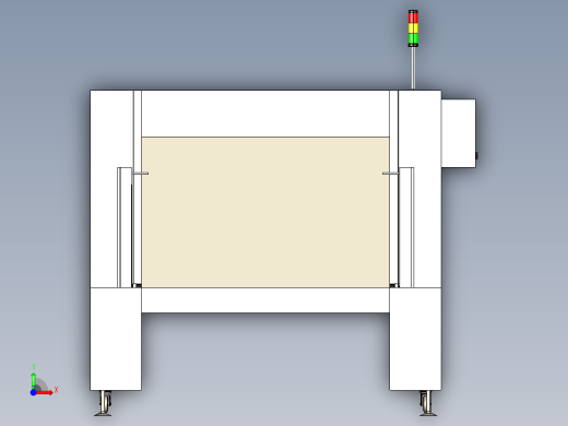 焗炉输送段前视缩略图