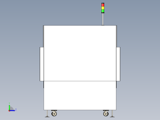 焗炉输送段左视缩略图