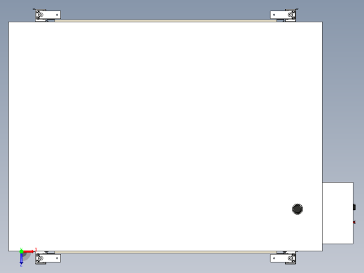 焗炉输送段俯视缩略图