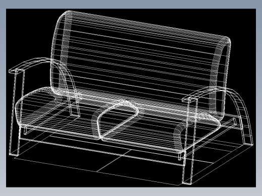 室内家具和灯具等的模型十二-K-S36-2