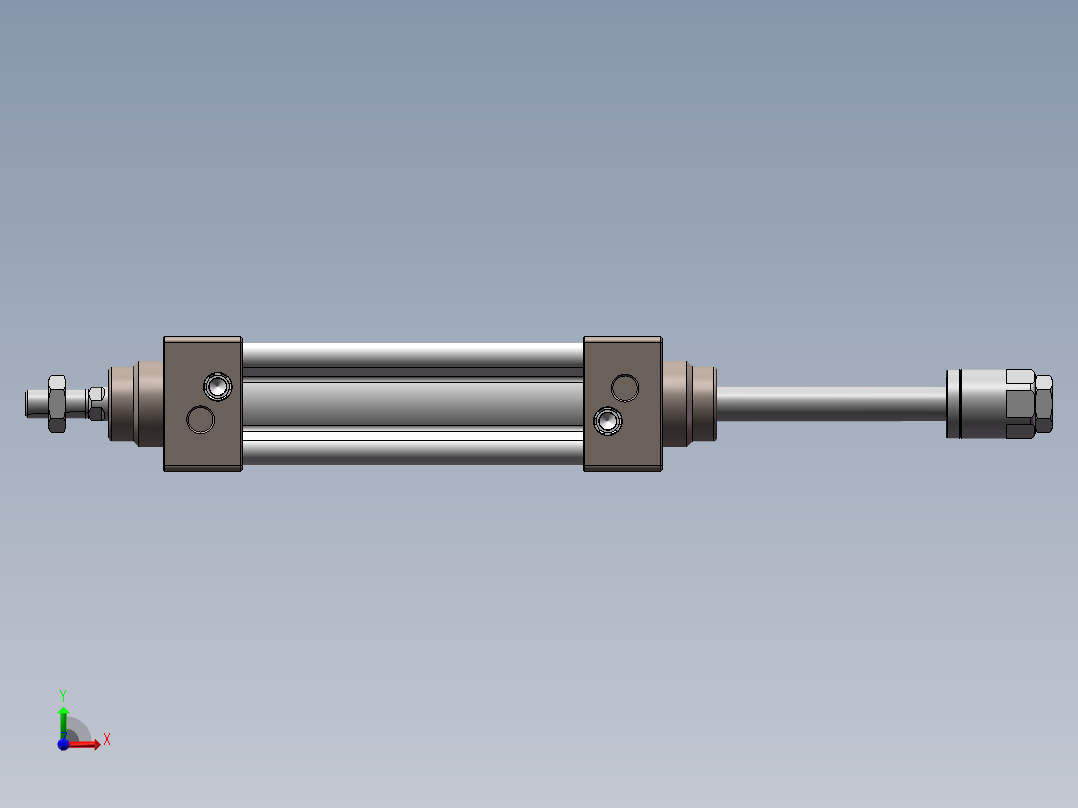 AIRTAC气缸前视图
