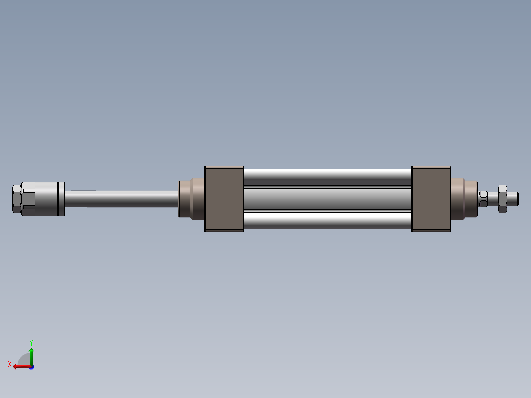 AIRTAC气缸后视图