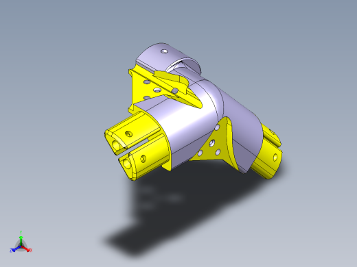 航空连接器二联件