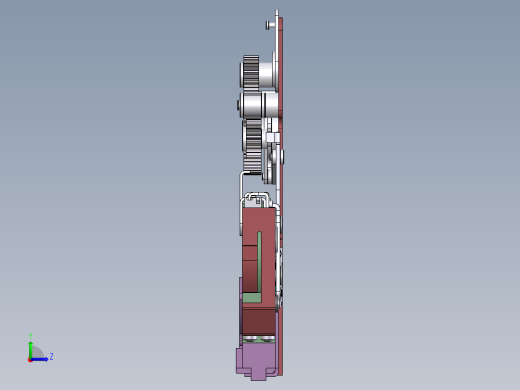 T570 飞达3D图纸左视缩略图