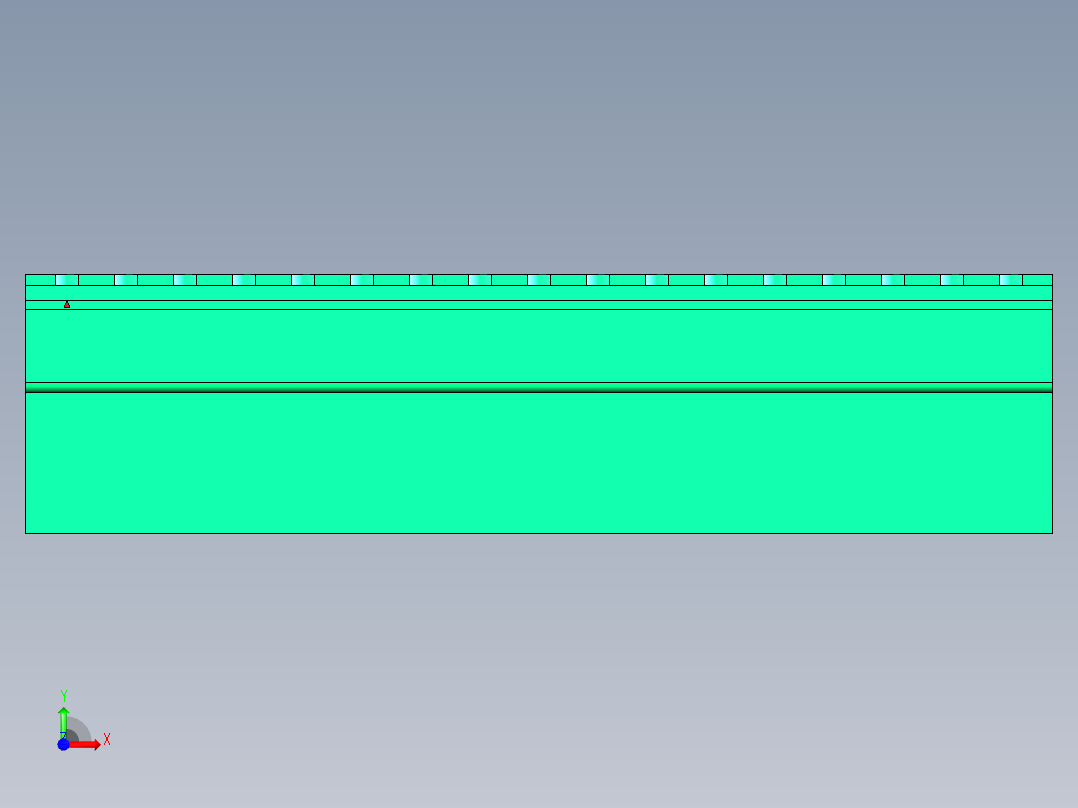 DEGSON 2EDG 系列 5.0mm 可插拔接线端子组-2EDGRH-5.0-34P-14-00AH前视图