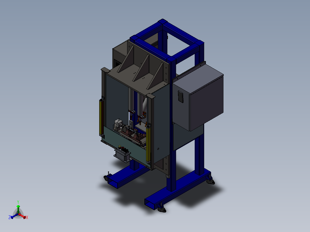 焊接机(STP)正等轴测图