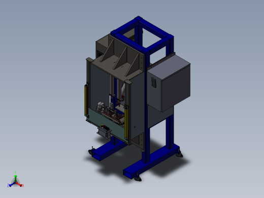 焊接机(STP)正等轴测缩略图