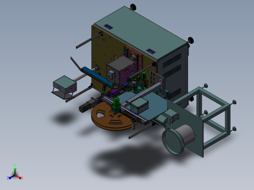 插针机整套图纸 非标自动化 机械3D