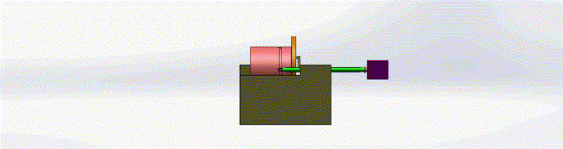 31-柱面机平面凸轮机构应用