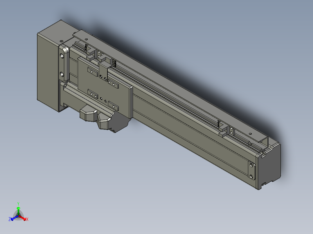 VF丝杆传动-一般环境VT5-S200-BL主视图