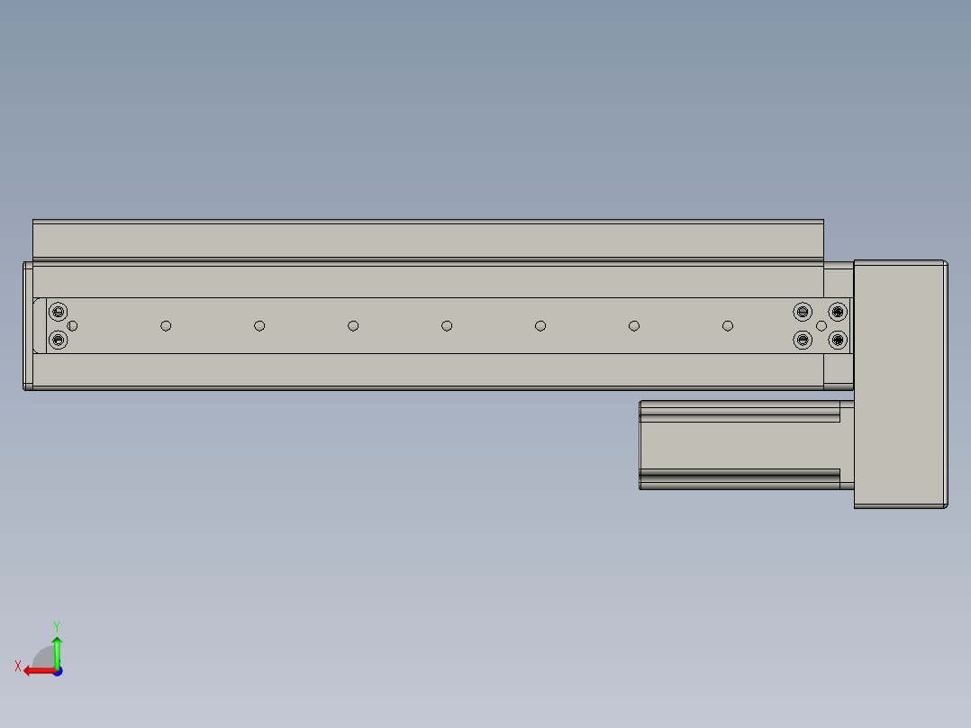VF丝杆传动-一般环境VT5-S200-BL后视图