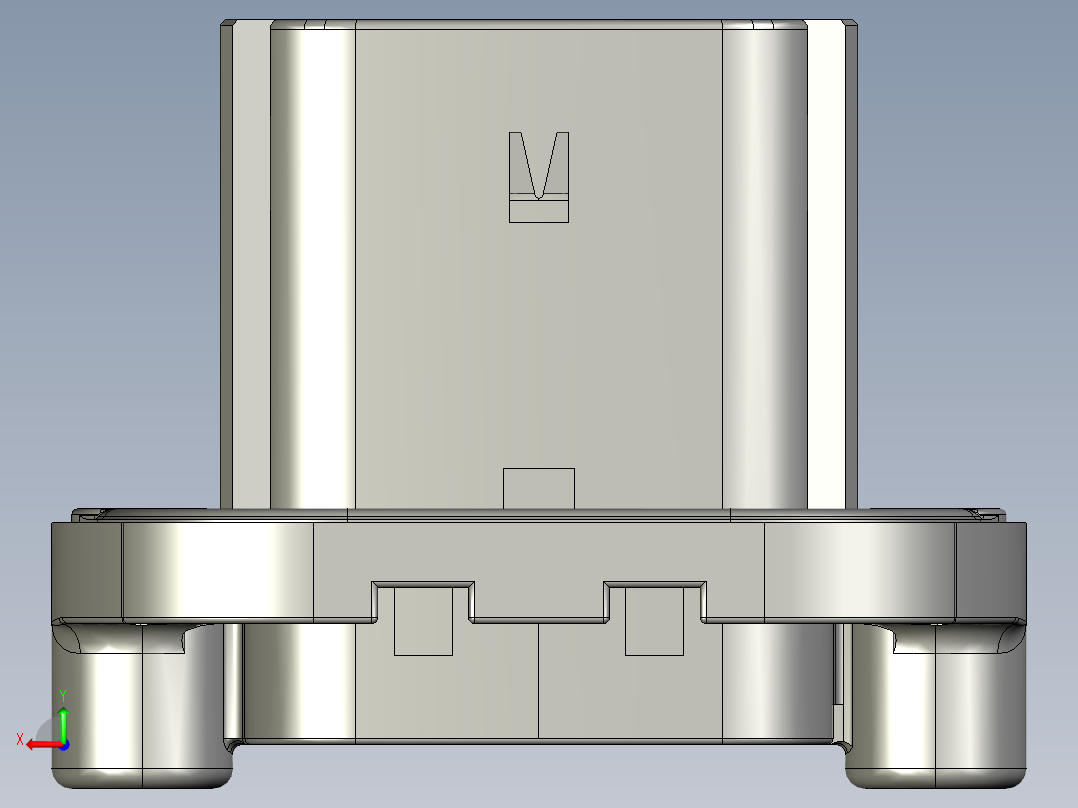瑞克达12Pin插座装配-A后视图