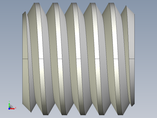DIN 913-ISO 4026 固定螺钉-M6 L=6.STEP前视缩略图