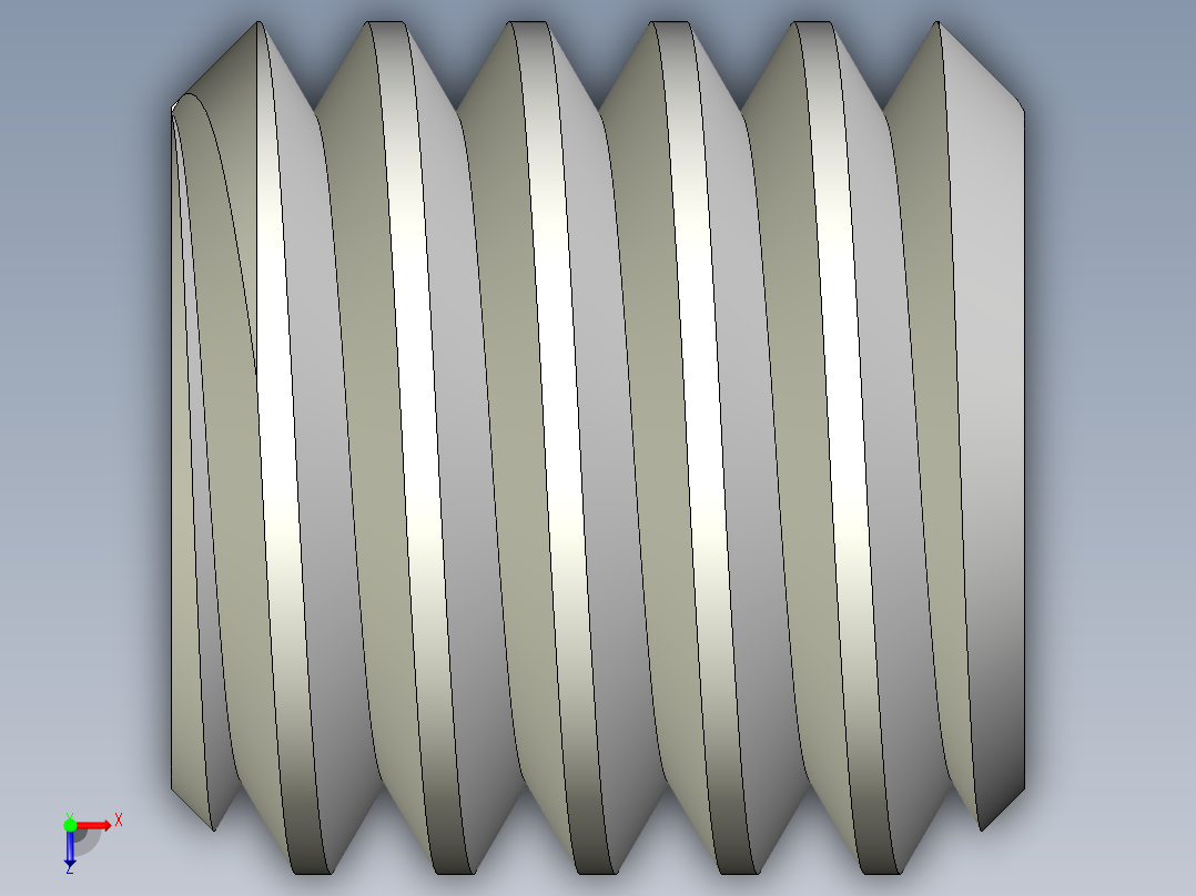 DIN 913-ISO 4026 固定螺钉-M6 L=6.STEP俯视图