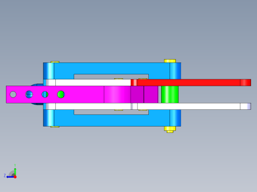 德克斯TUNKERS气缸数模T5-06.2BA右视缩略图