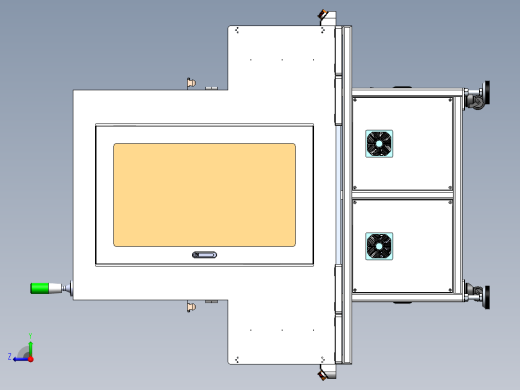 双轨道磁铁无磁区检测设备右视缩略图