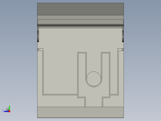 基恩士IL-1000_kc图纸模型右视缩略图