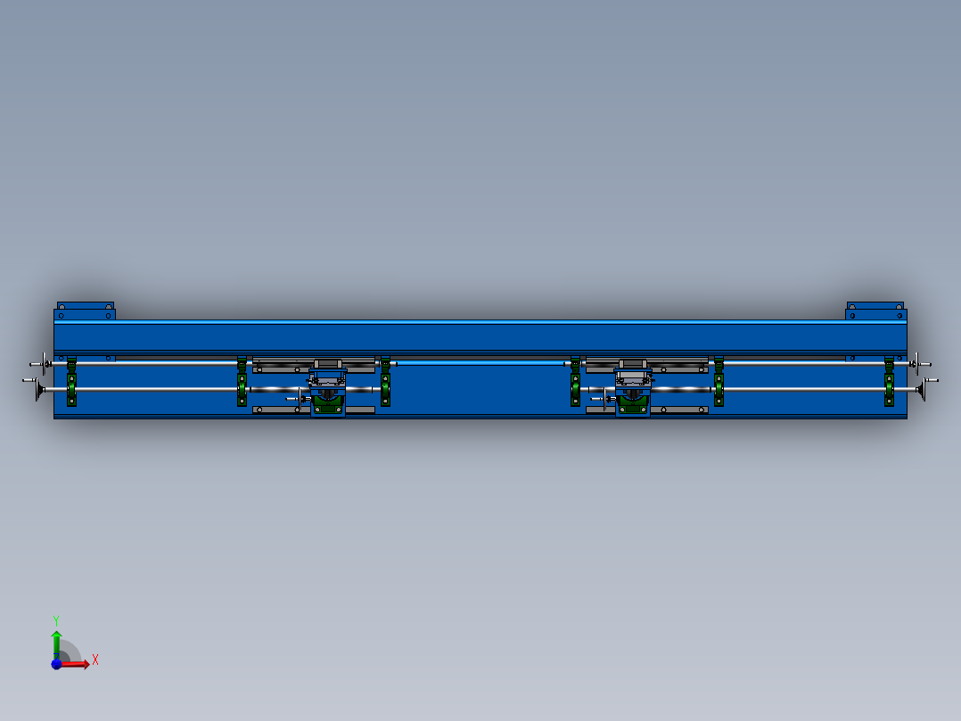 压边装置前视图