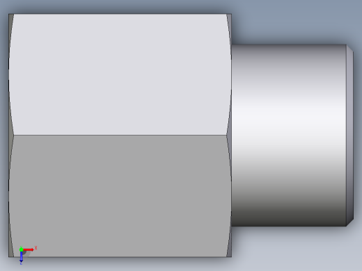卡套式工业通用硬管接头EO_Swivel_connector_GAI10SR71X俯视缩略图