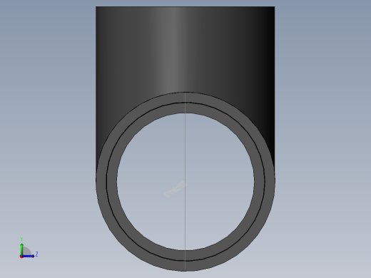 PVC管件-2in_Tee前视缩略图
