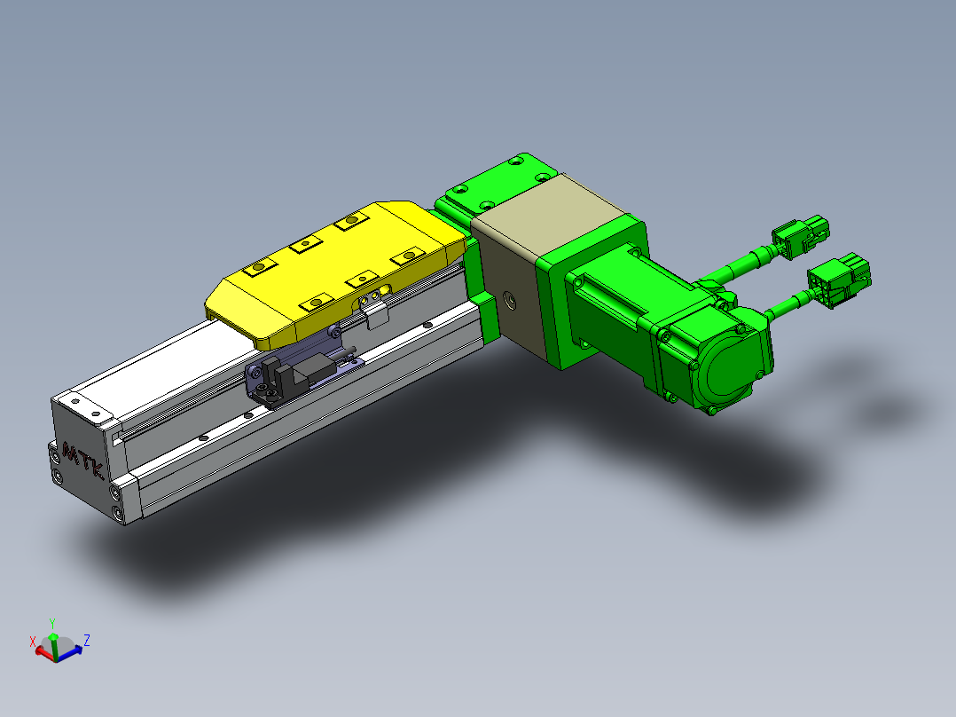 GTA内嵌同步带全封闭GTA5-BR-100W主视图