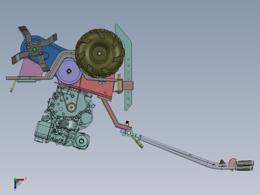 柴油旋耕机 578+24.4.14+002俯视缩略图