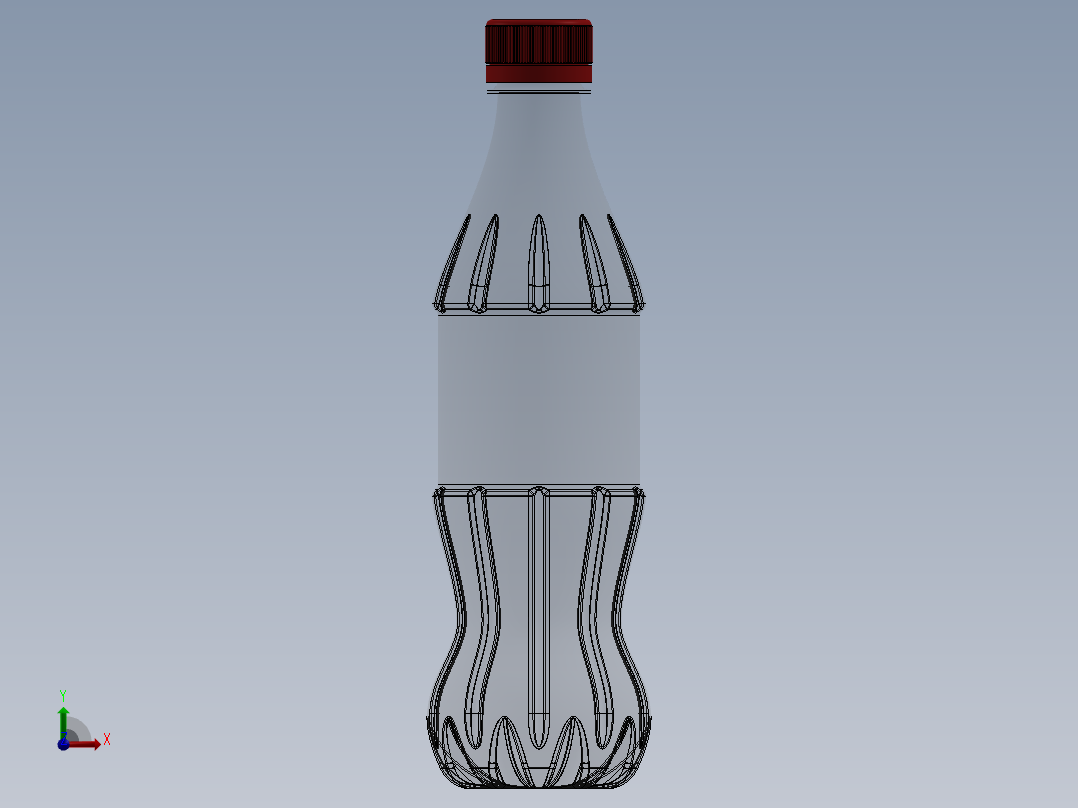 瓶盖、盖子(42)前视图