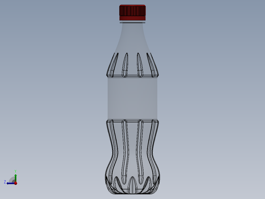 瓶盖、盖子(42)右视图