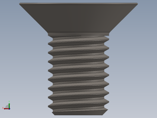 Screw_ISO_10642_M12x22_A2.SLDPRT后视缩略图