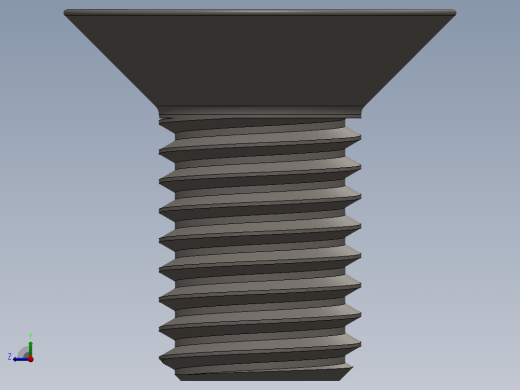 Screw_ISO_10642_M12x22_A2.SLDPRT右视缩略图