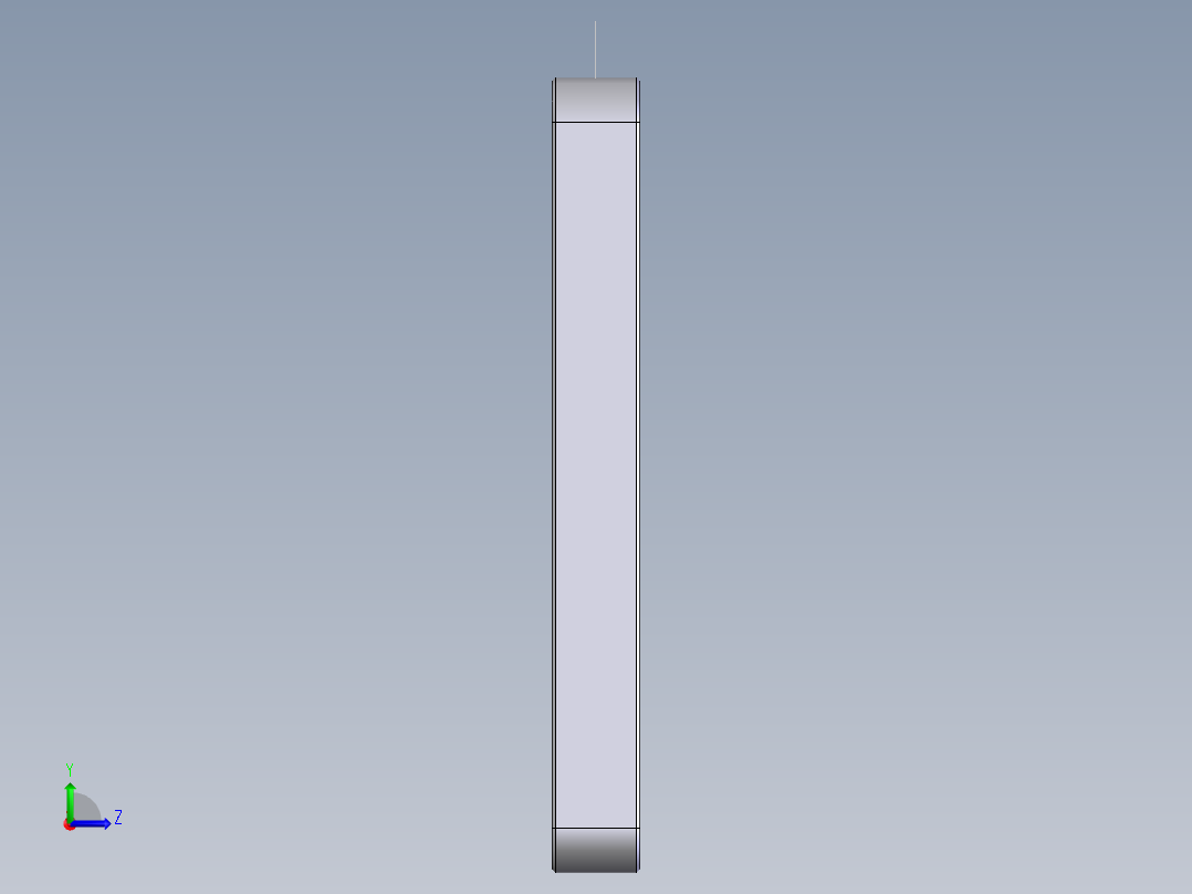 平键  A5×4502左视图