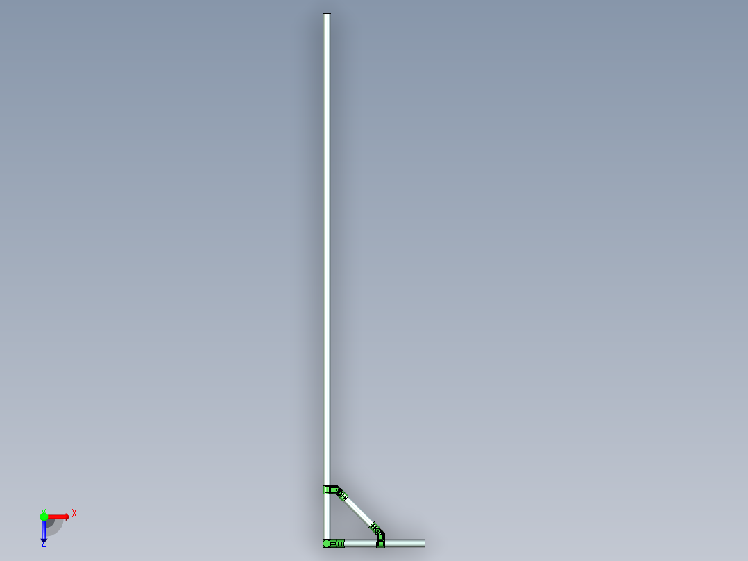 精益管 (11)俯视图