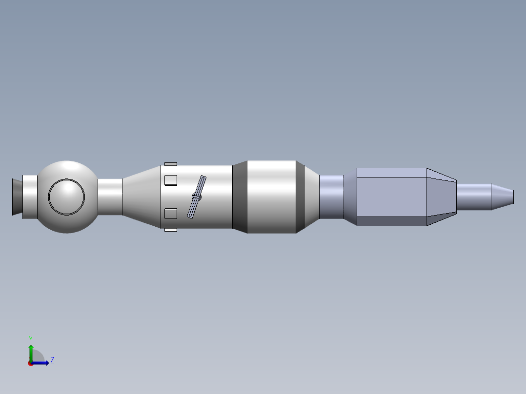 卫星、空间站(43)左视图
