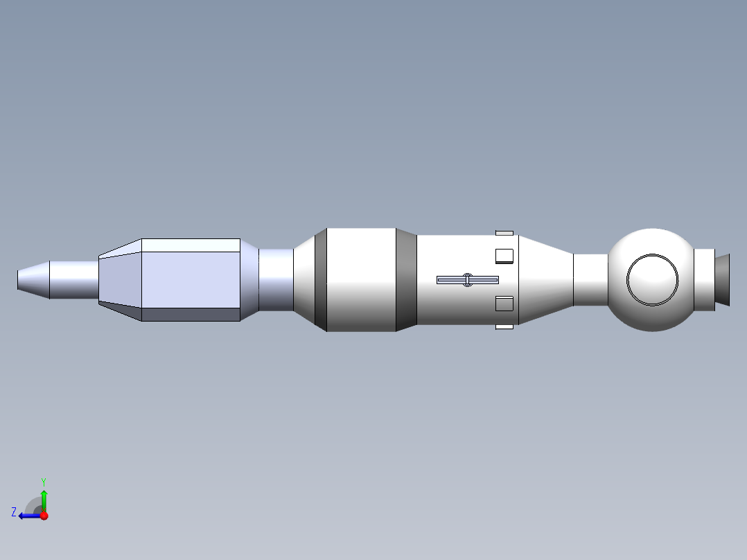 卫星、空间站(43)右视图