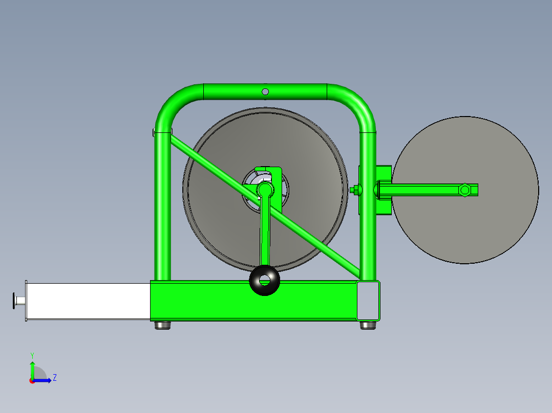 B2004275-导线分配器左视图
