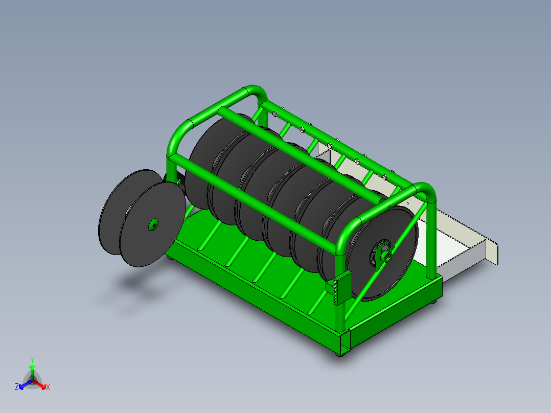 B2004275-导线分配器正等轴测图