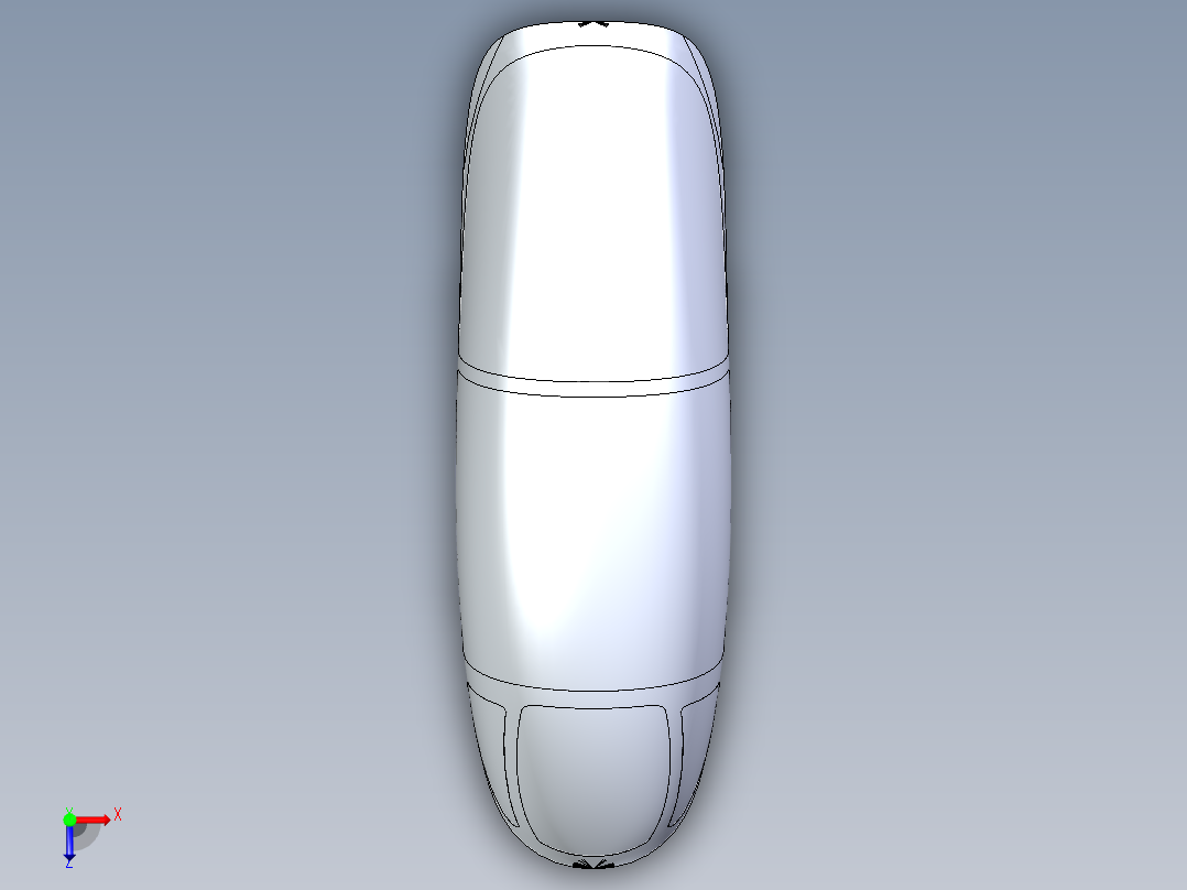 A2004191-FMA IA 58 飞机俯视图