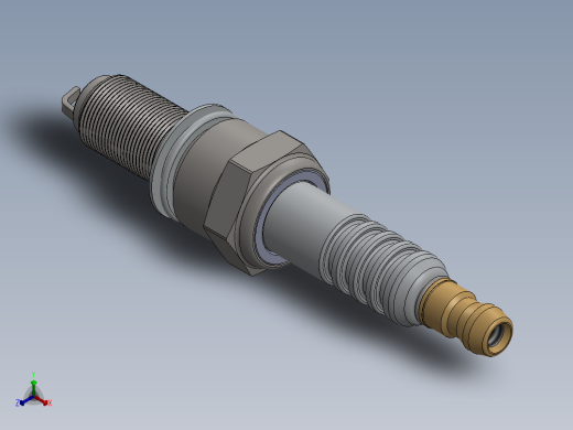 火花塞(18)正等轴测缩略图