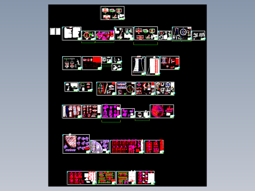 某2×125MW秸秆发电项目冷却塔施工图