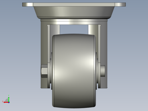 23LM012脚轮后视缩略图