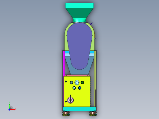 加工用离心筛选装置前视缩略图