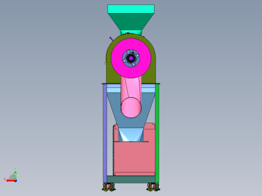 加工用离心筛选装置后视缩略图