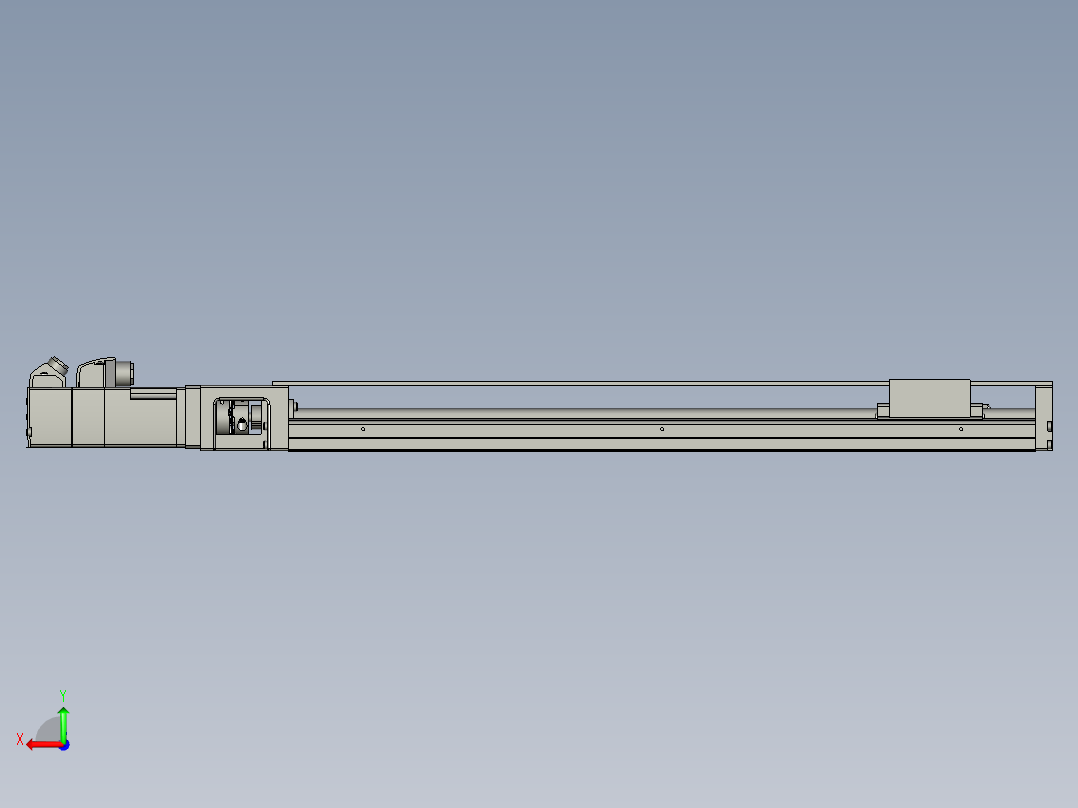 上银模组KK60-500组件-2022082201后视图