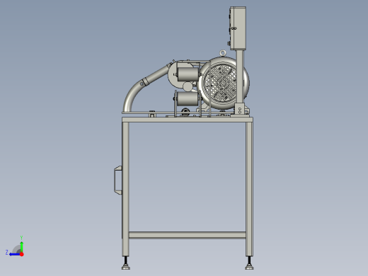 棒料分切装置右视缩略图