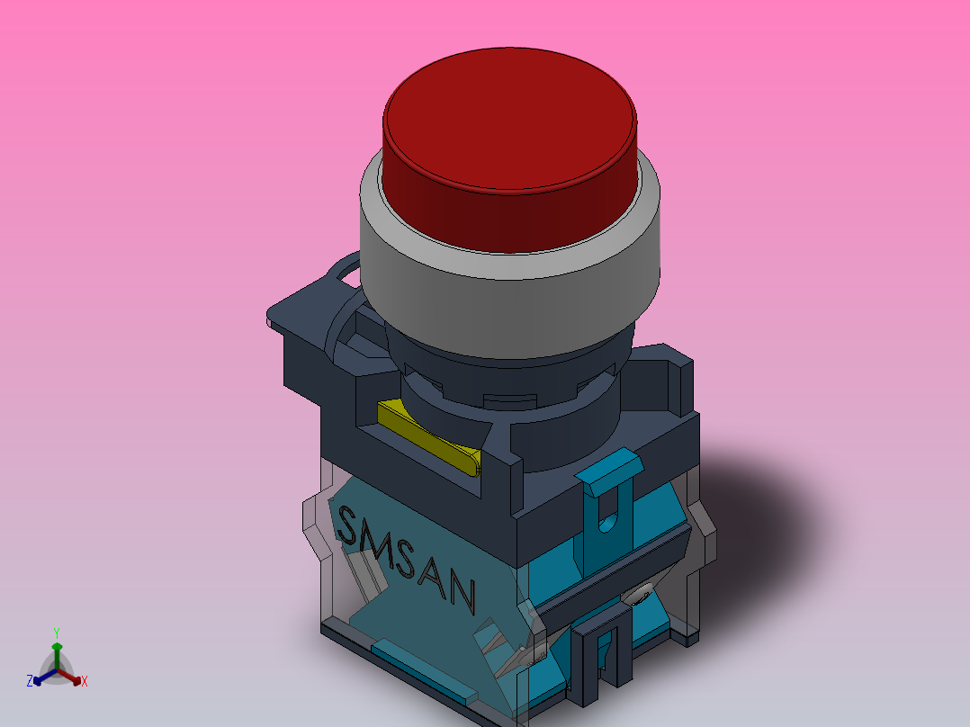 高位钮[QG115-B5-10EH╱R]主视图