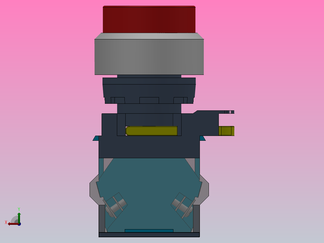 高位钮[QG115-B5-10EH╱R]后视图