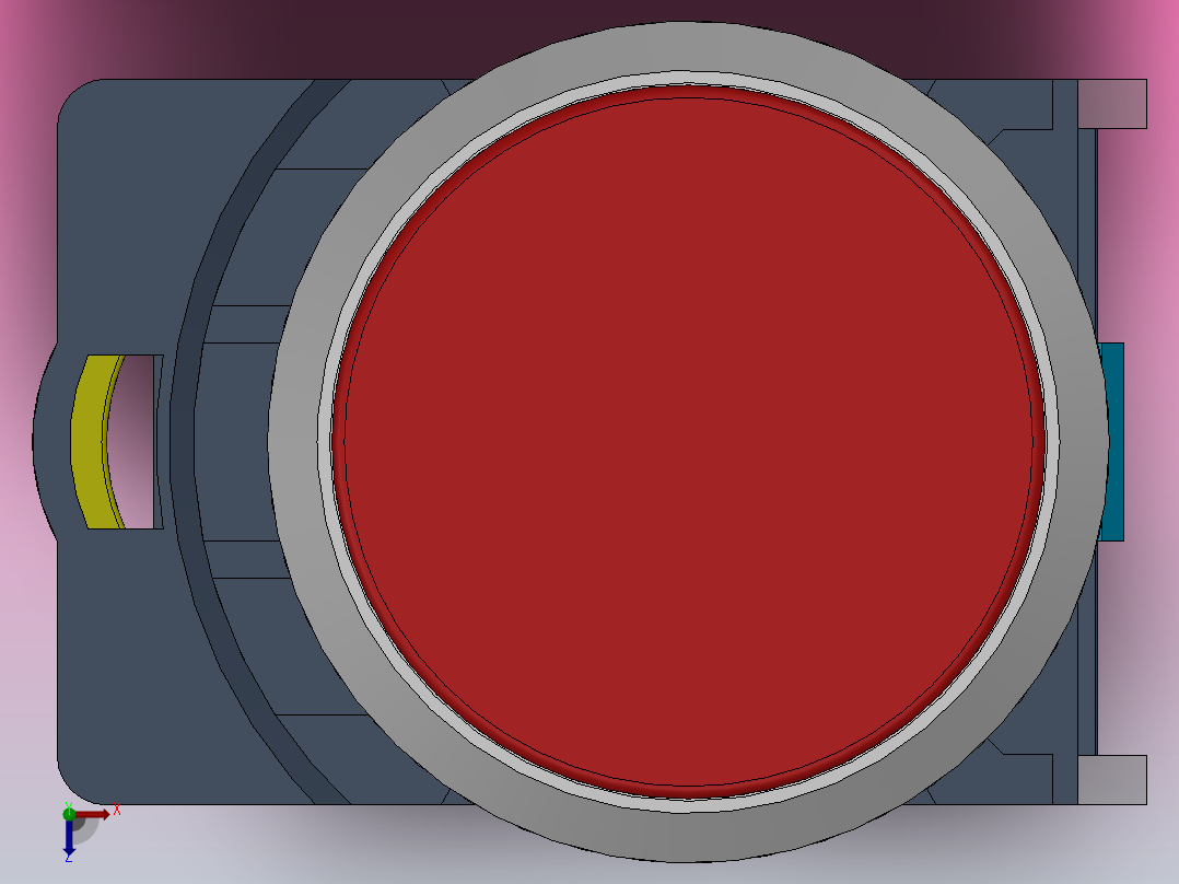 高位钮[QG115-B5-10EH╱R]俯视图