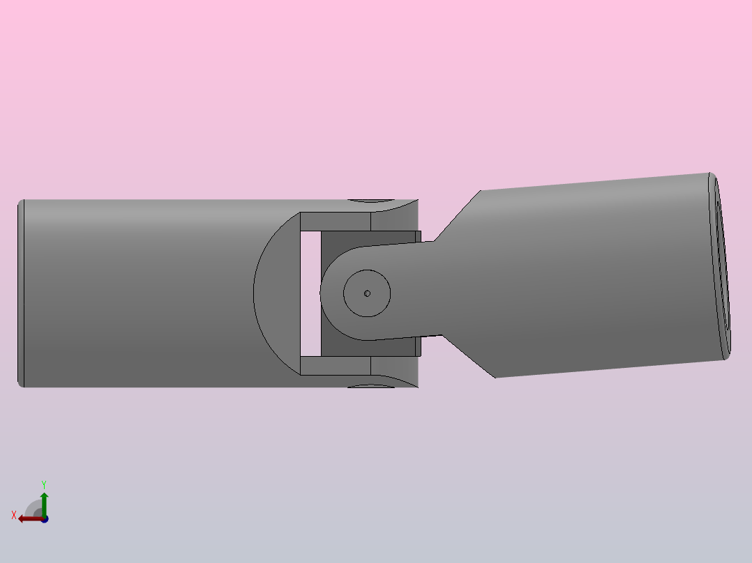 WSD型精密万向节联轴器[WSD4]主视图